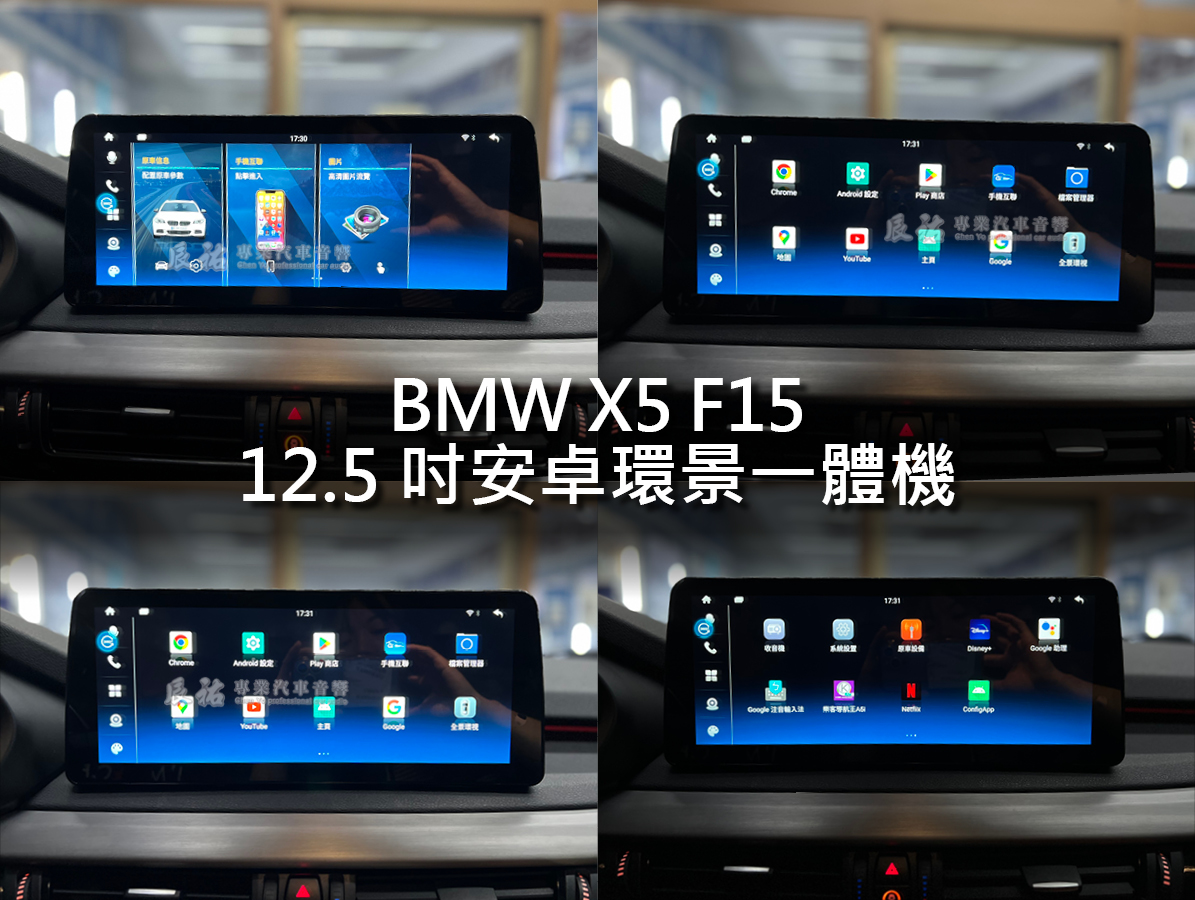 BMW X5 F15 12.5吋安卓環景一體機:圖片 7